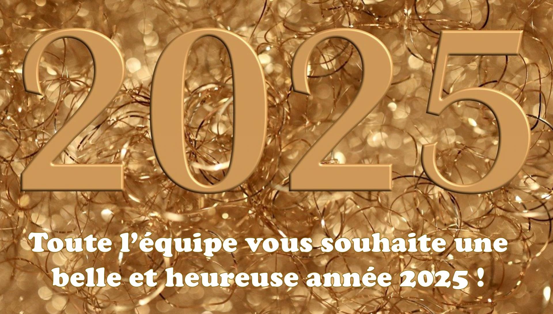 Bonne année 2025