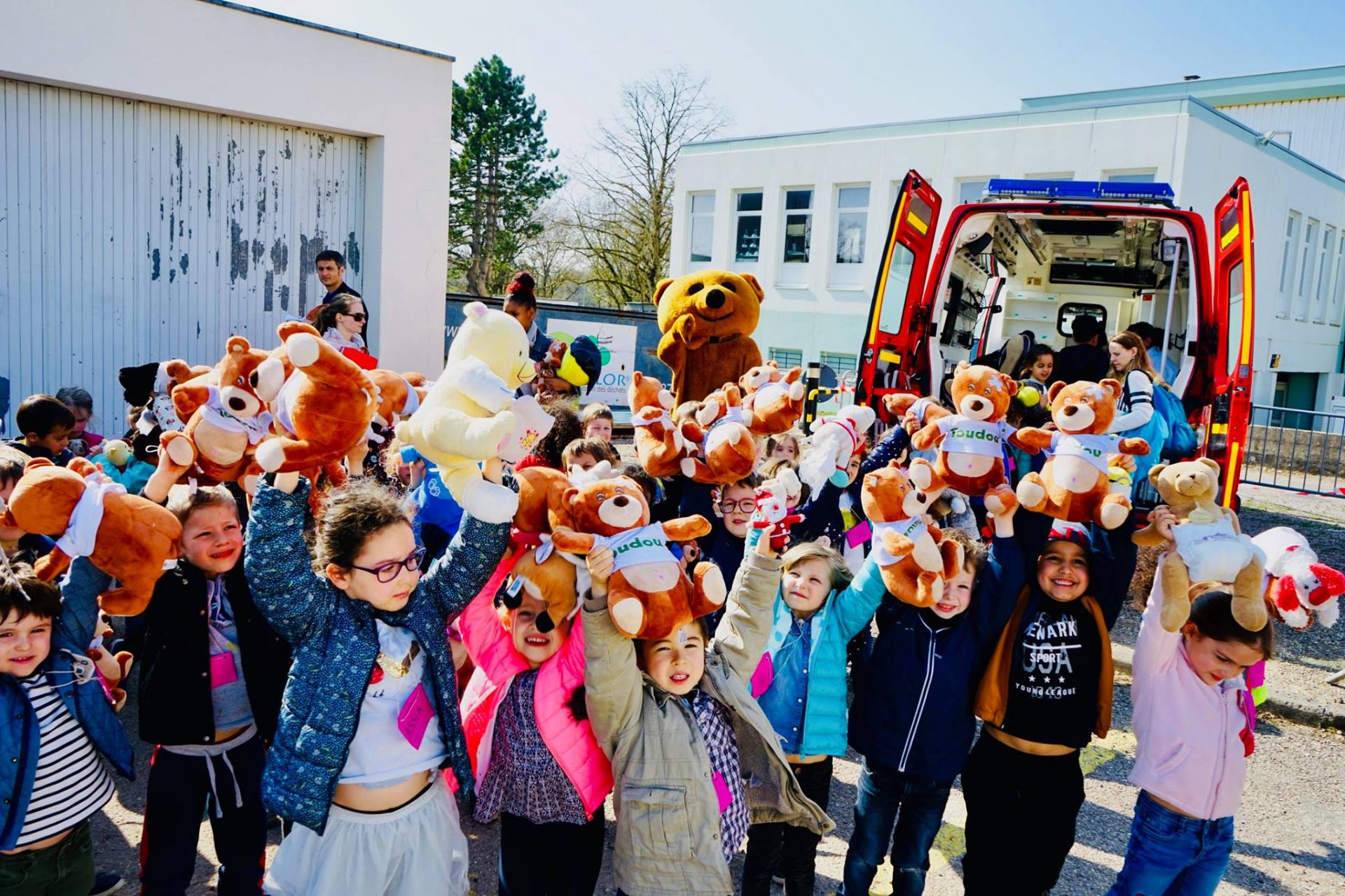 Photo d'ensemble - hôpital des nounours 2019 